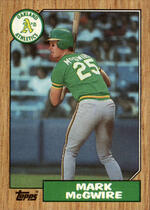 1987 Topps Base Set #366 Mark McGwire