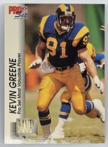 1992 Pro Set Gold MVPs #MVP21 Kevin Greene