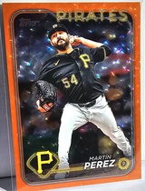 2024 Topps Update Orange Foil #US75 Martin Perez