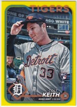 2024 Topps Update Yellow #US192 Colt Keith