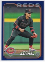 2024 Topps Update Royal Blue #US307 Santiago Espinal