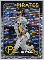 2024 Topps Update Silver Crackle Foil (Super Box Exclusive) #US172 Colin Holderman