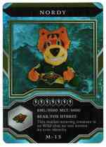 2021 Upper Deck MVP Mascot Gaming Cards #M-15 Nordy
