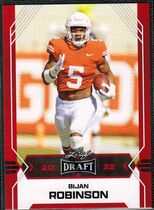 2022 Leaf Draft Red #1 Bijan Robinson