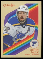 2023 Upper Deck O-Pee-Chee OPC Retro #241 Justin Faulk