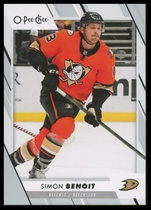 2023 Upper Deck O-Pee-Chee OPC #476 Simon Benoit