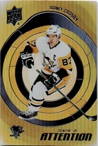 2022 Upper Deck Centre of Attention #CA-5 Sidney Crosby