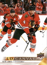 2022 Upper Deck UD Canvas Series 2 #C137 Seth Jones