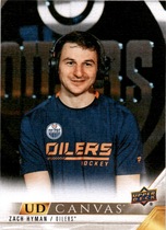 2022 Upper Deck UD Canvas Series 2 #C154 Zach Hyman