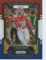 2023 Panini Prizm Red White & Blue Prizm #146 Ljarius Sneed