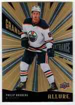 2020 Upper Deck Allure Grand Entrance #GE-18 Philip Broberg