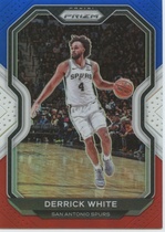 2020 Panini Prizm Red White & Blue Prizm #174 Derrick White