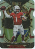 2022 Panini Select Silver Die-Cut Prizm #10 Kyler Murray