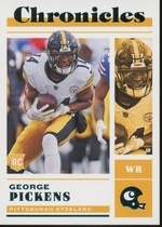 2022 Panini Chronicles Teal #48 George Pickens