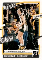 2024 Panini Caitlin Clark Collection Highlights #H10 Caitlin Clark
