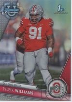 2023 Bowman Chrome University Refractor #149 Tyleik Williams