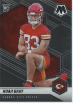 2021 Panini Mosaic #387 Noah Gray