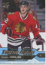 2016 Upper Deck Base Set #240 Gustav Forsling