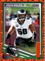 2025 Score Score-A-Treat Pumpkins #129 Jordan Mailata