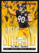 2020 Panini Rookies & Stars Standing Ovation #SO-18 T.J. Watt