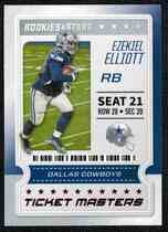 2020 Panini Rookies & Stars Ticket Masters #17 Ezekiel Elliott