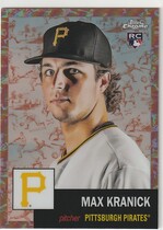 2022 Topps Chrome Platinum Anniversary Toile Cream & Rose Gold Refractor #397 Max Kranick