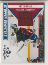 2010 Panini All Goalies Stopper Sweaters #16 Peter Budaj
