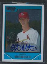 2007 Bowman Chrome Draft Draft Picks #BDPP135 Clayton Mortensen