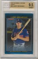 2002 Bowman Chrome Draft #BDP64 Larry Broadway
