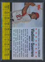 2008 Topps Chrome Trading Card History Refractors #TCHC31 Vladimir Guerrero