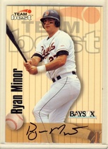 1998 Best Signature Series Autos #37 Ryan Minor