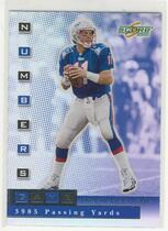 2000 Score Numbers Game Silver #NG24 Drew Bledsoe