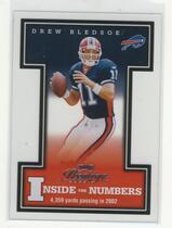 2003 Playoff Prestige Inside the Numbers #IN4 Drew Bledsoe