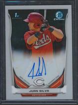 2014 Bowman Chrome Prospect Autos Series 2 #BCAP-JS Juan Silva