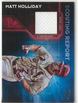 2016 Topps Scouting Report Relics #SRR-MHO Matt Holliday