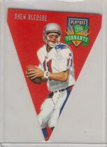 1996 Playoff Contenders Pennants #11 Drew Bledsoe