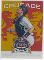 2015 Panini USA Stars and Stripes Crusade Red #20 Chris Okey