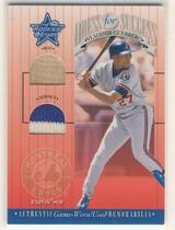 2001 Leaf Rookies and Stars Dress For Success #DFS12 Vladimir Guerrero