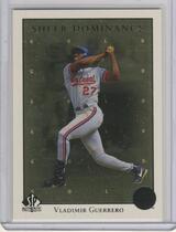 1998 SP Authentic Sheer Dominance Gold #SD16 Vladimir Guerrero