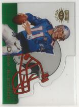 1995 Playoff Absolute Die Cut Helmets #HDC12 Drew Bledsoe