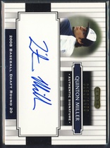 2008 Razor Signature Series #183 Quinton Miller