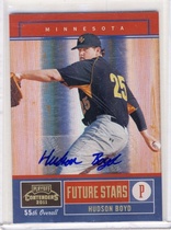 2011 Playoff Contenders Future Stars Autographs #7 Hudson Boyd