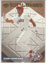 1996 Leaf Total Bases #11 Juan Gonzalez