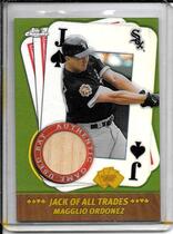 2002 Topps Chrome 5-Card Stud Jack of all Trades Relics #5J-MO Magglio Ordonez