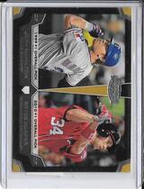 2012 Bowman Draft Dual Top 10 Picks #HH Bryce Harper|Josh Hamilton