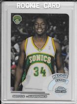 2002 Topps Chrome Refractors #28 Reggie Evans