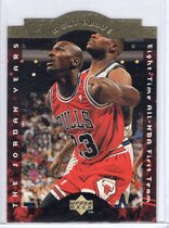 1996 Upper Deck Collectors Choice Jordan Cut Above #CA3 Michael Jordan