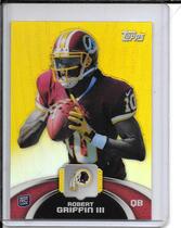 2012 Topps Rookie Refractors #TFHMRG Robert Griffin