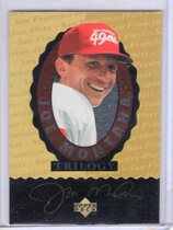 1995 Upper Deck Joe Montana Trilogy #UDH Upper Deck Header