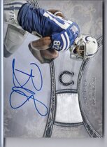 2013 Topps Five Star Signatures Patches #FSSP-RW Reggie Wayne